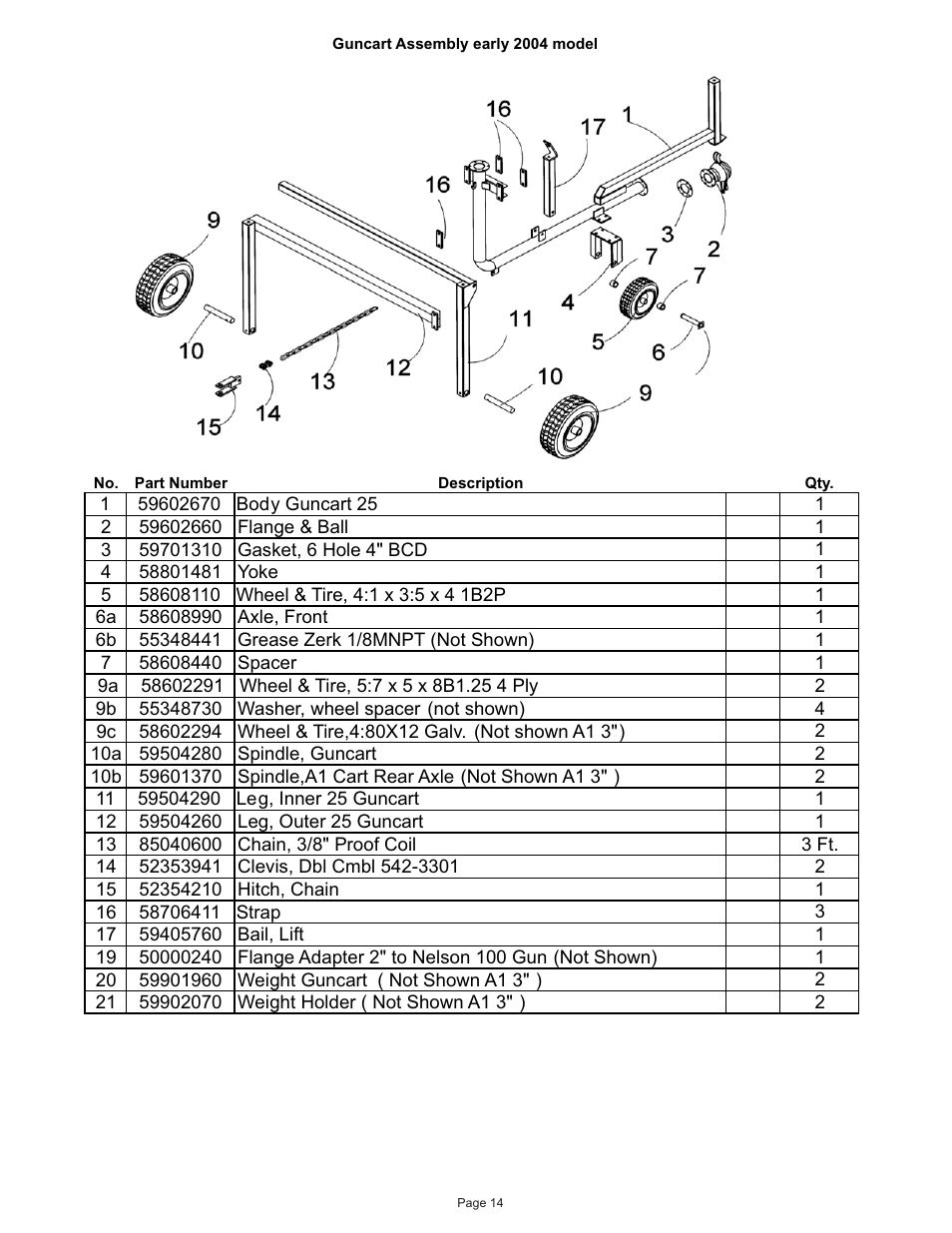 Kifco E30x660 380,000 - 399,999 Parts Manual User Manual | Page 14 / 18