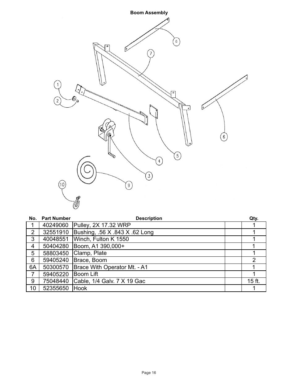 Kifco E30x660 380,000 - 399,999 Parts Manual User Manual | Page 16 / 18