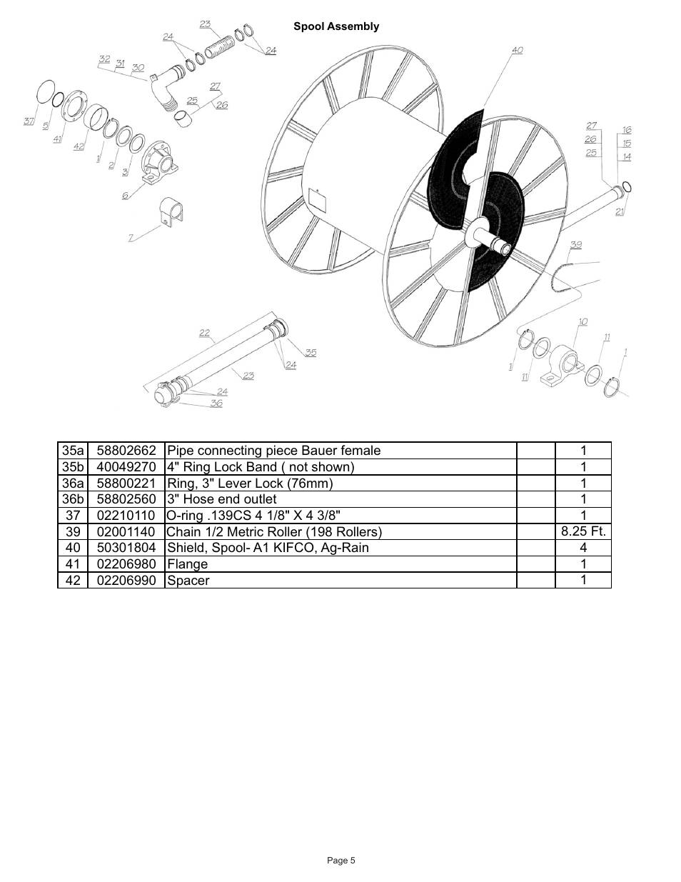 Kifco E30x660 380,000 - 399,999 Parts Manual User Manual | Page 5 / 18