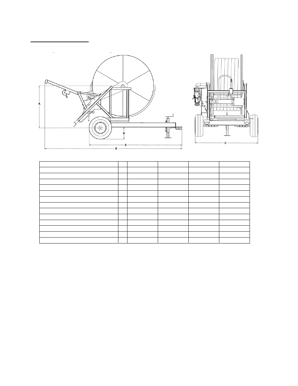 Specifications | Kifco T40x1320 360,000 - 380,539 Operator Manual User Manual | Page 42 / 48