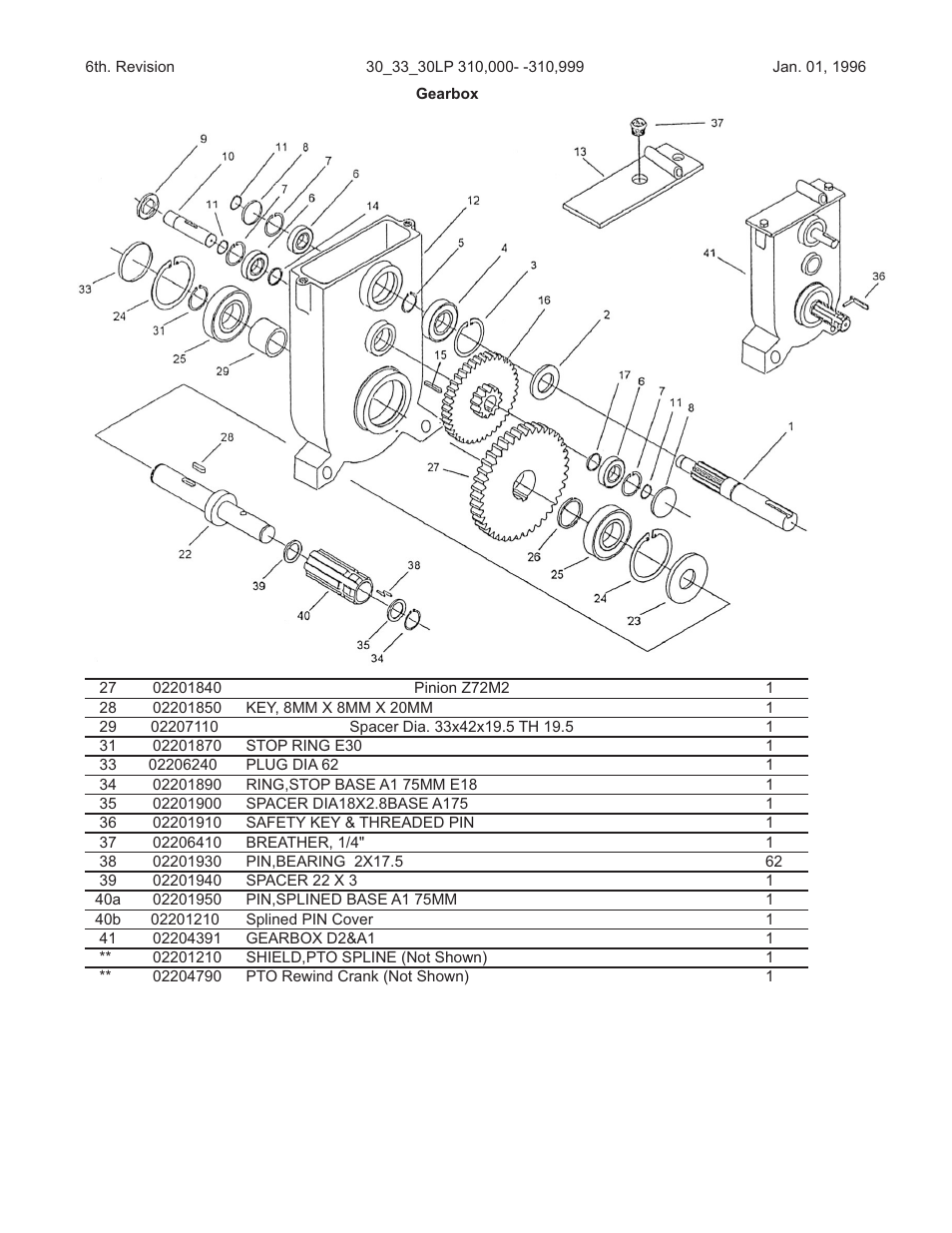 Kifco E33x1120 310,000 - 319,999 Parts Manual User Manual | Page 16 / 27