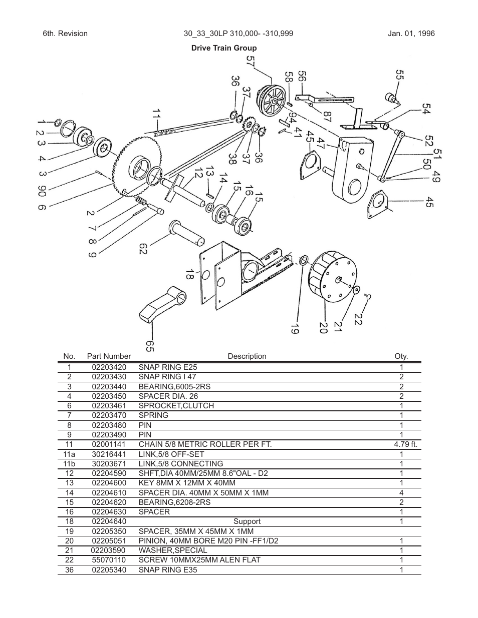 Kifco E33x1120 310,000 - 319,999 Parts Manual User Manual | Page 17 / 27