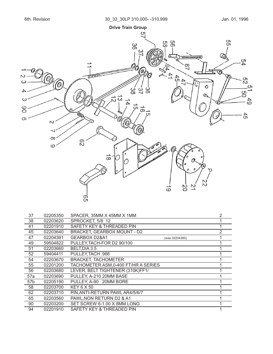 Kifco E33x1120 310,000 - 319,999 Parts Manual User Manual | Page 18 / 27