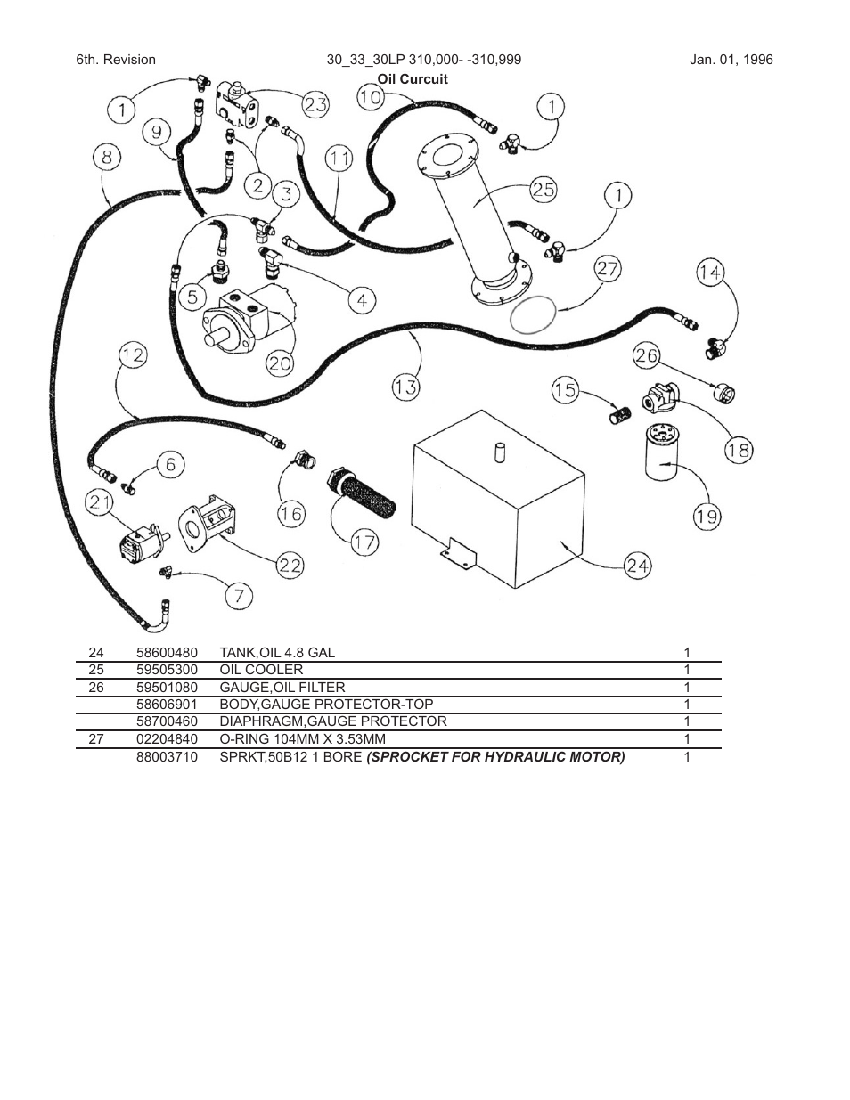 Kifco E33x1120 310,000 - 319,999 Parts Manual User Manual | Page 24 / 27