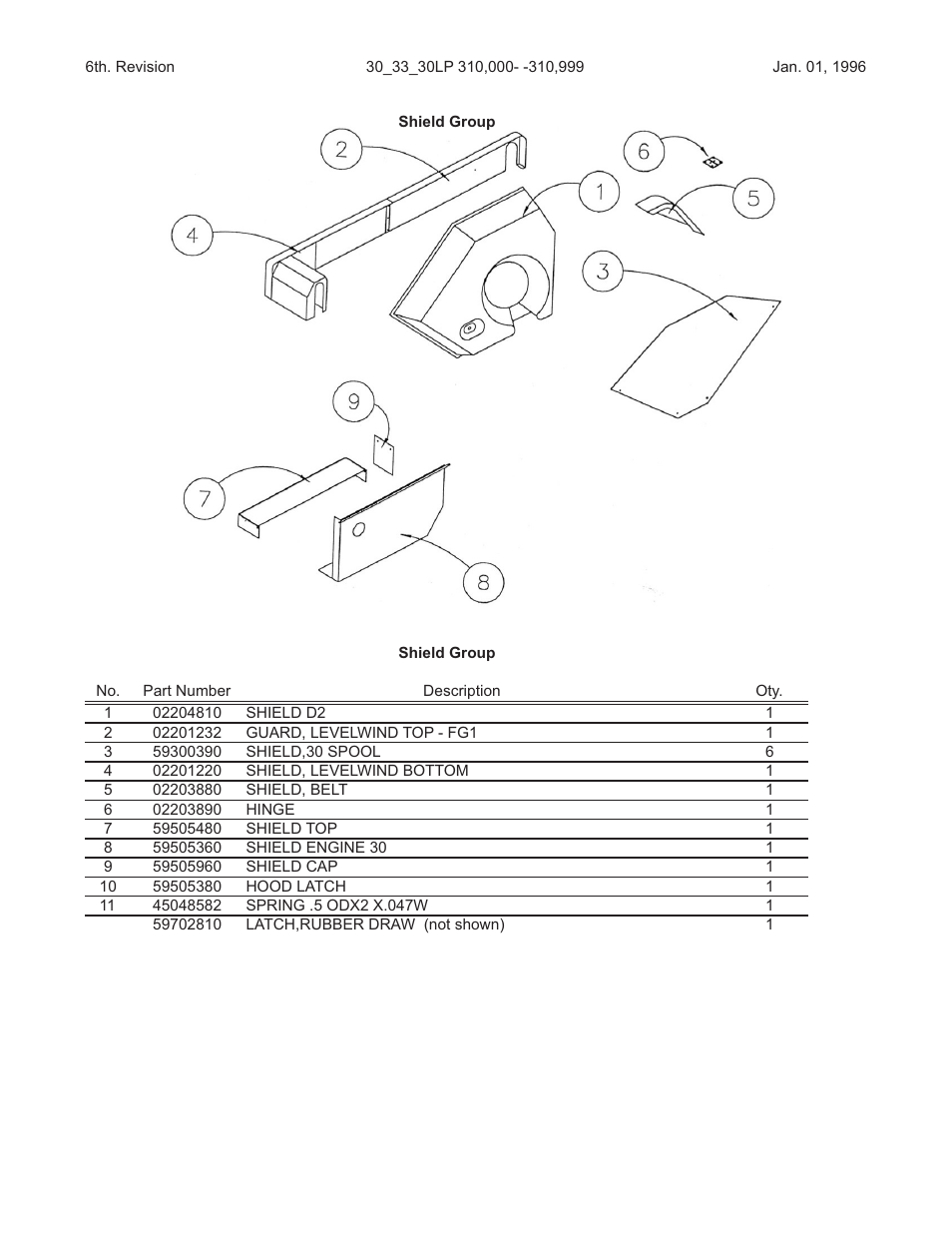 Kifco E33x1120 310,000 - 319,999 Parts Manual User Manual | Page 9 / 27