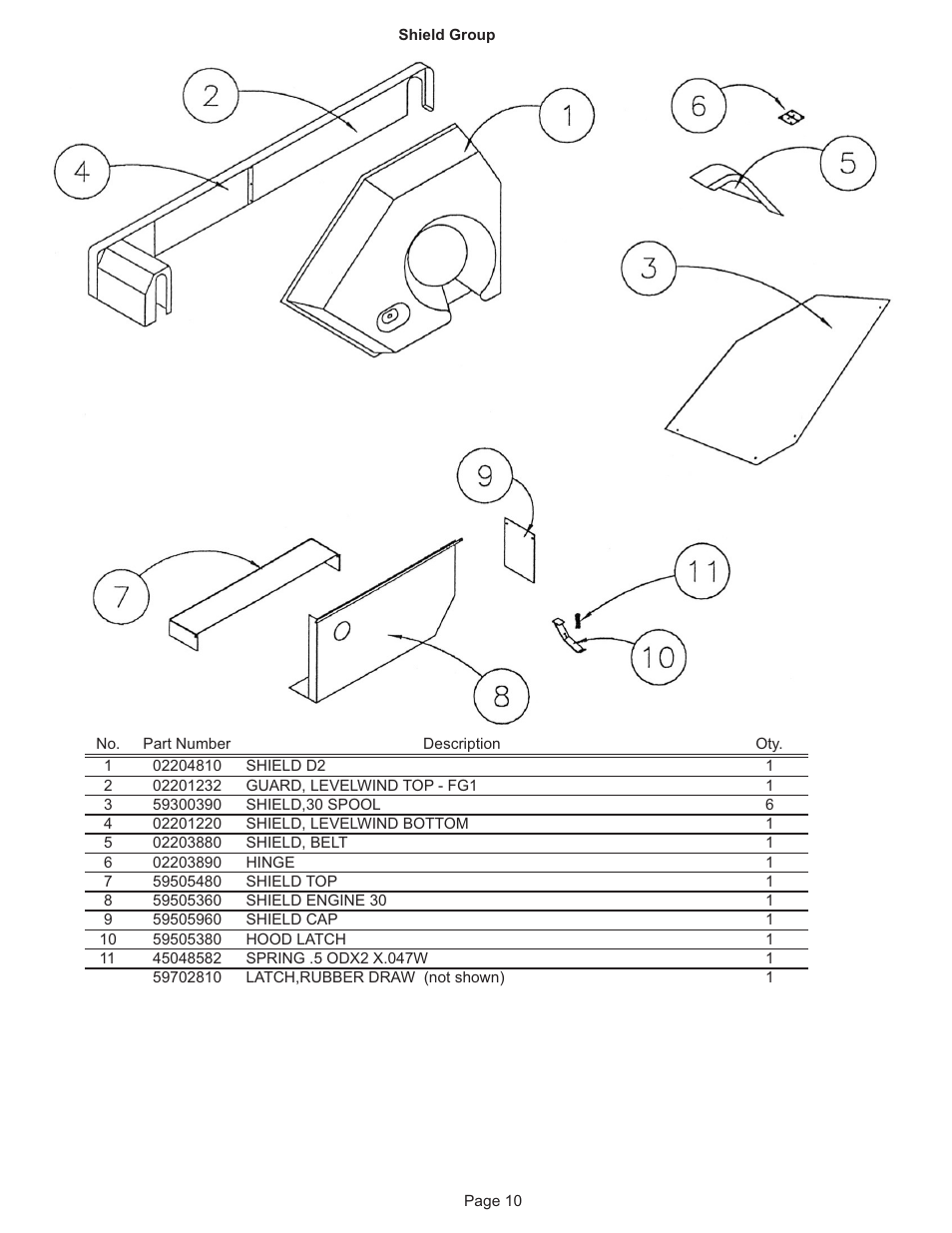 Kifco E30x980 320,000 - 329,999 Parts Manual User Manual | Page 10 / 27