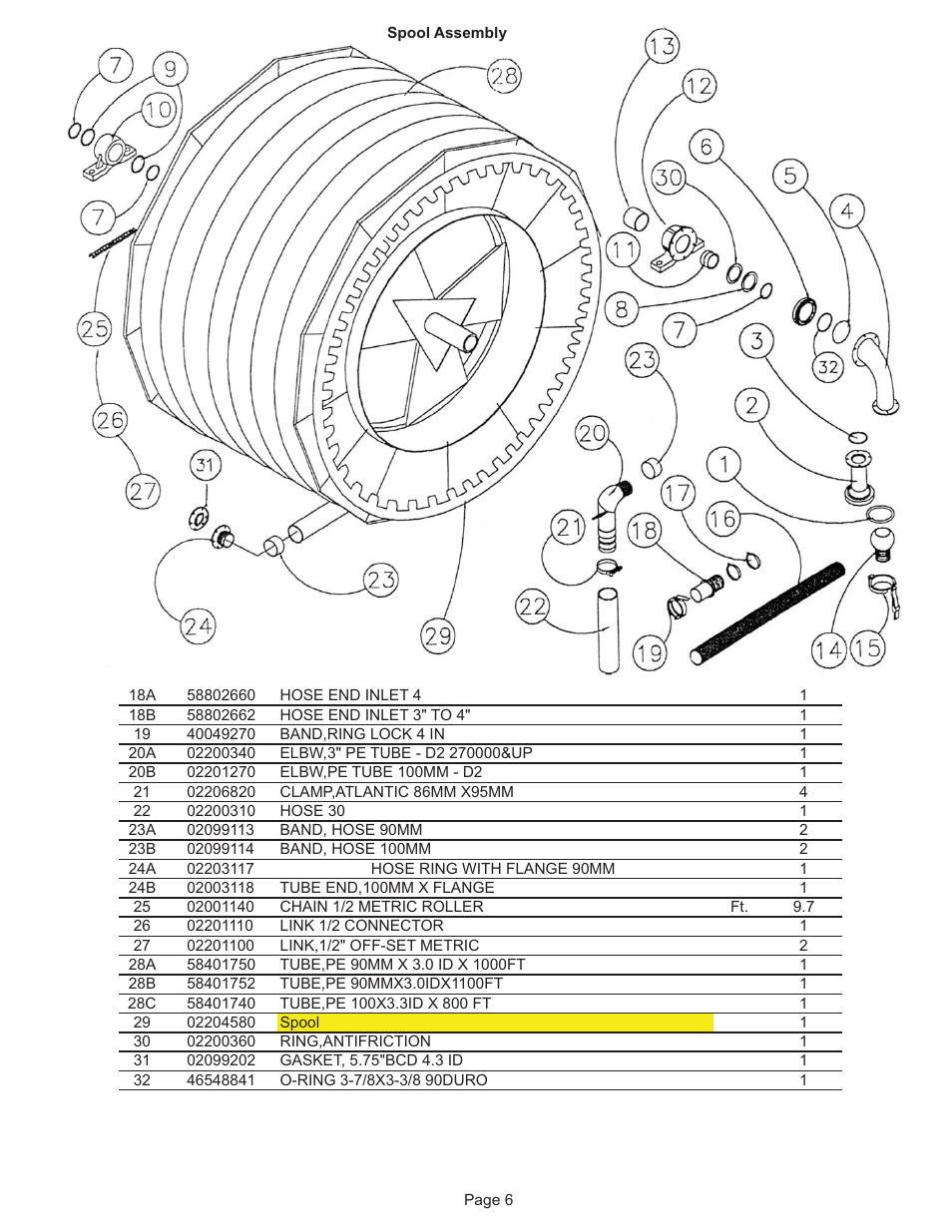 Kifco E30x980 320,000 - 329,999 Parts Manual User Manual | Page 6 / 27