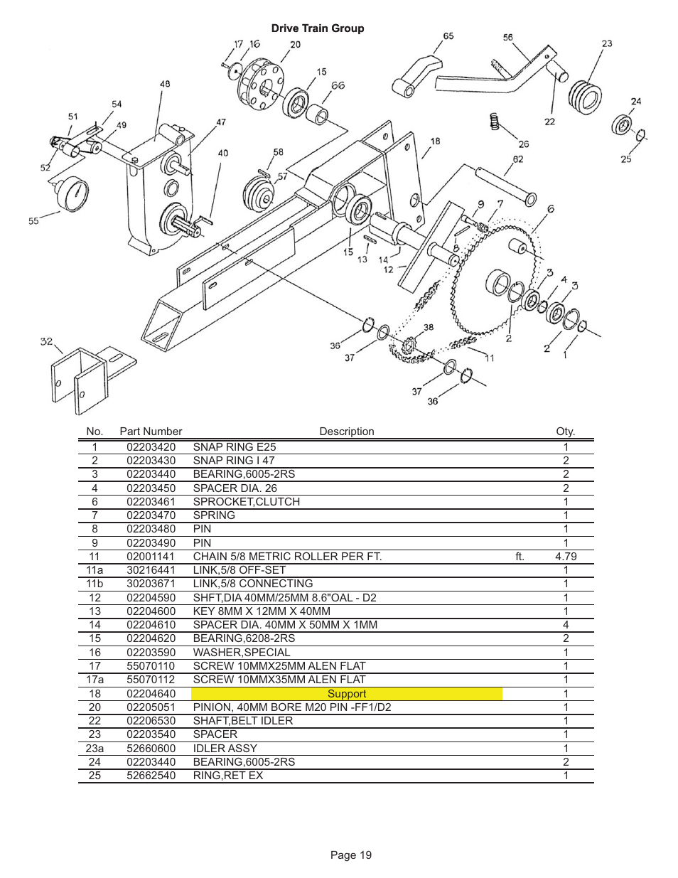 Kifco E30x980 330,000 - 339,999 Parts Manual User Manual | Page 19 / 28