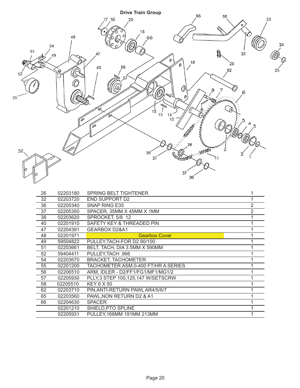 Kifco E30x980 330,000 - 339,999 Parts Manual User Manual | Page 20 / 28