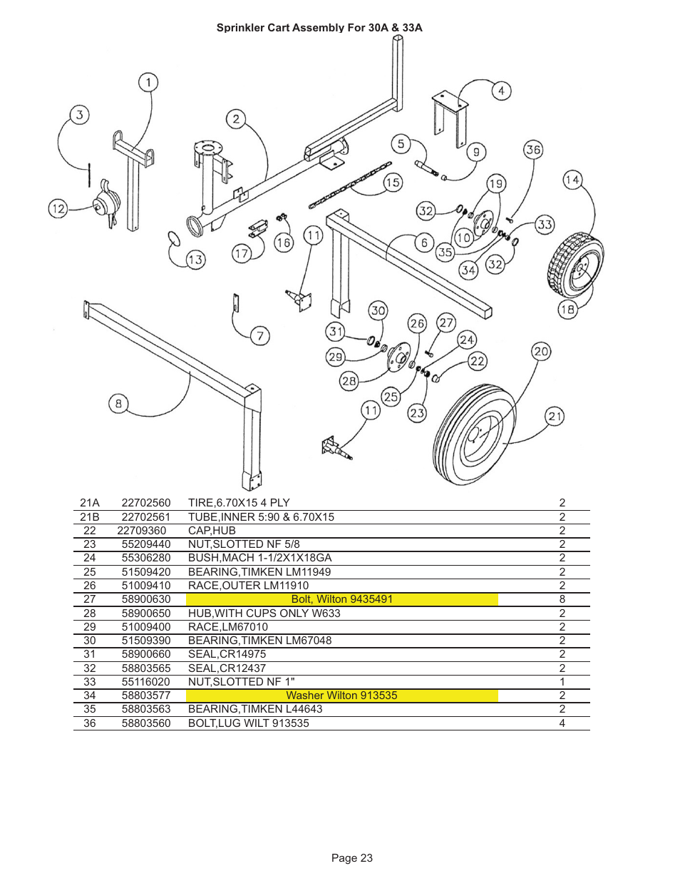 Kifco E30x980 330,000 - 339,999 Parts Manual User Manual | Page 23 / 28