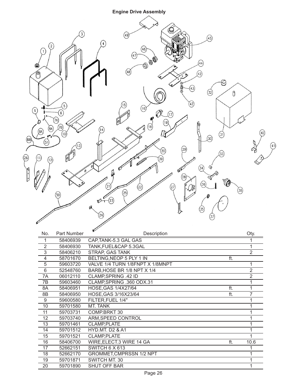 Kifco E30x980 330,000 - 339,999 Parts Manual User Manual | Page 26 / 28