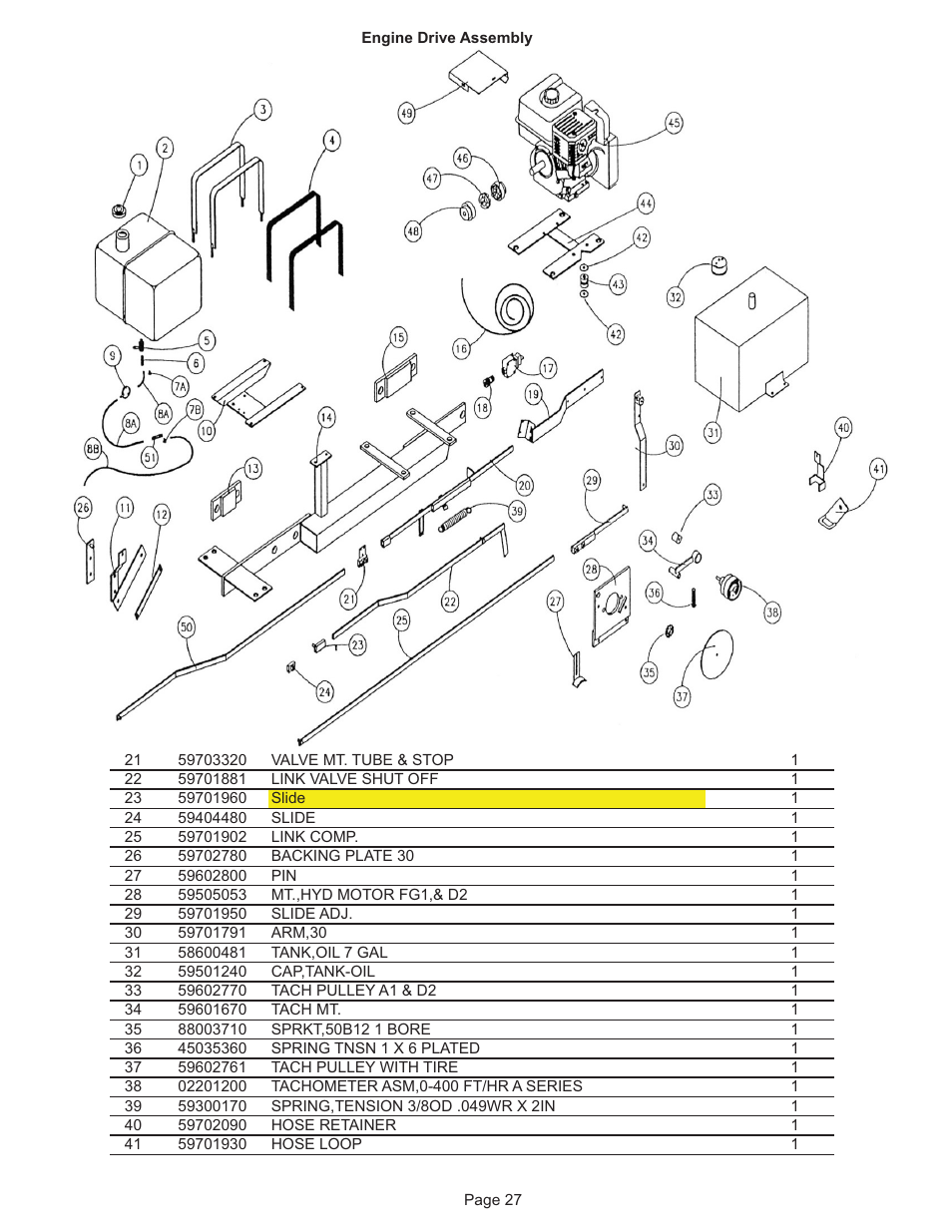 Kifco E30x980 330,000 - 339,999 Parts Manual User Manual | Page 27 / 28