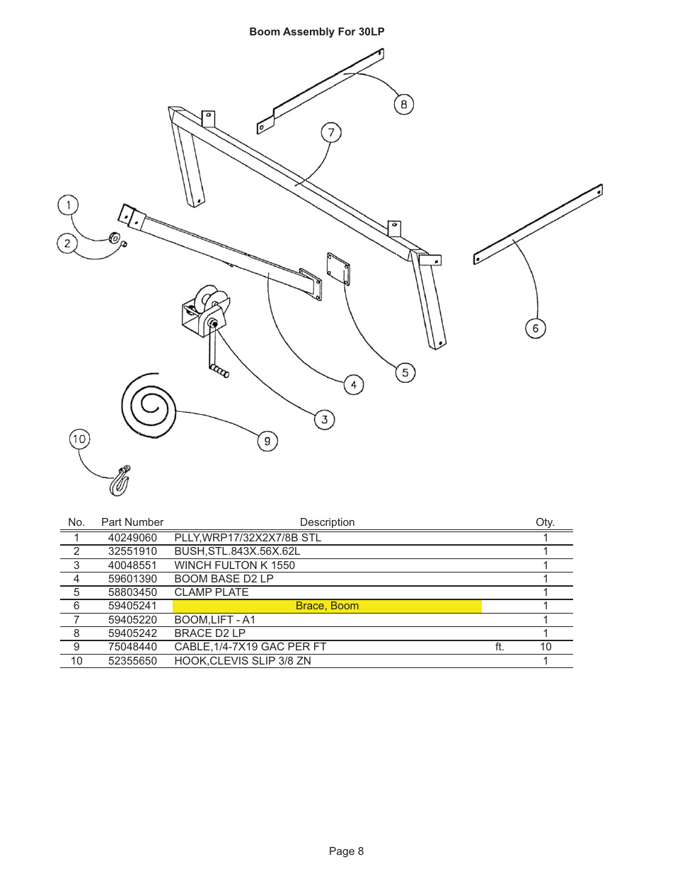 Kifco E30x980 330,000 - 339,999 Parts Manual User Manual | Page 8 / 28