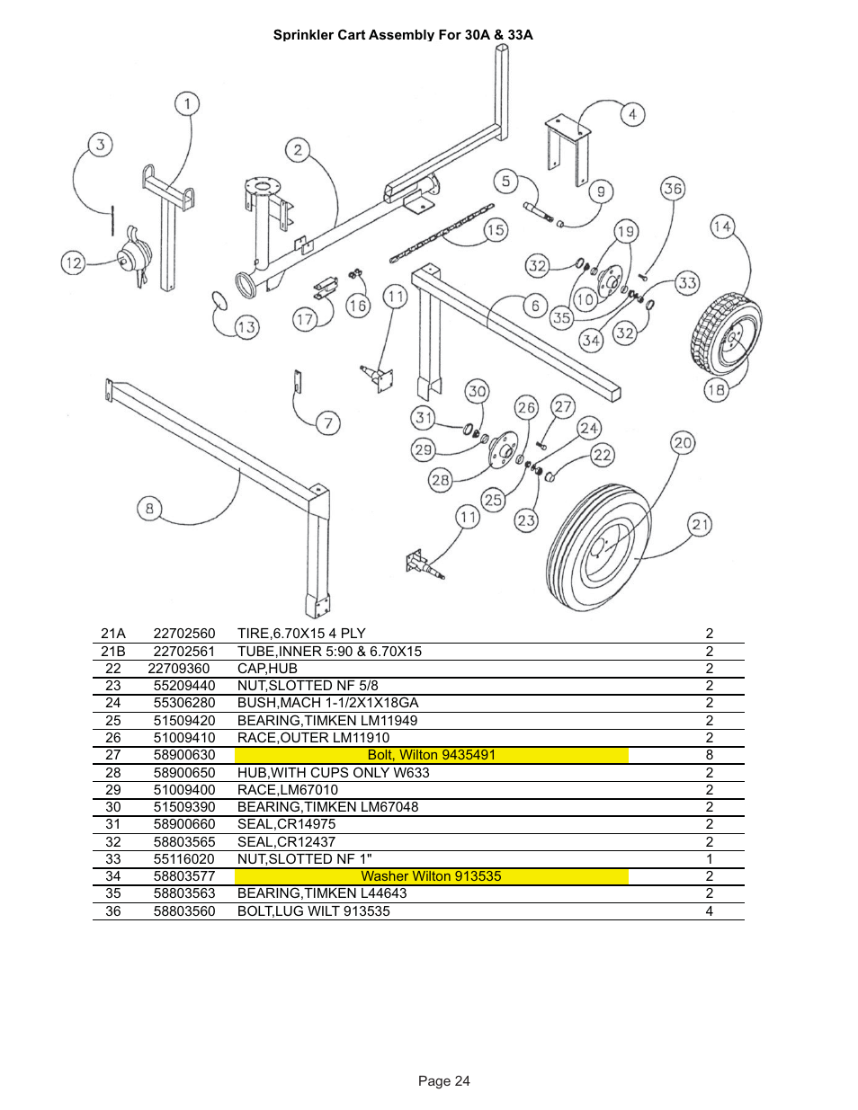 Kifco E30x980 340,000 - 349,999 Parts Manual User Manual | Page 24 / 31