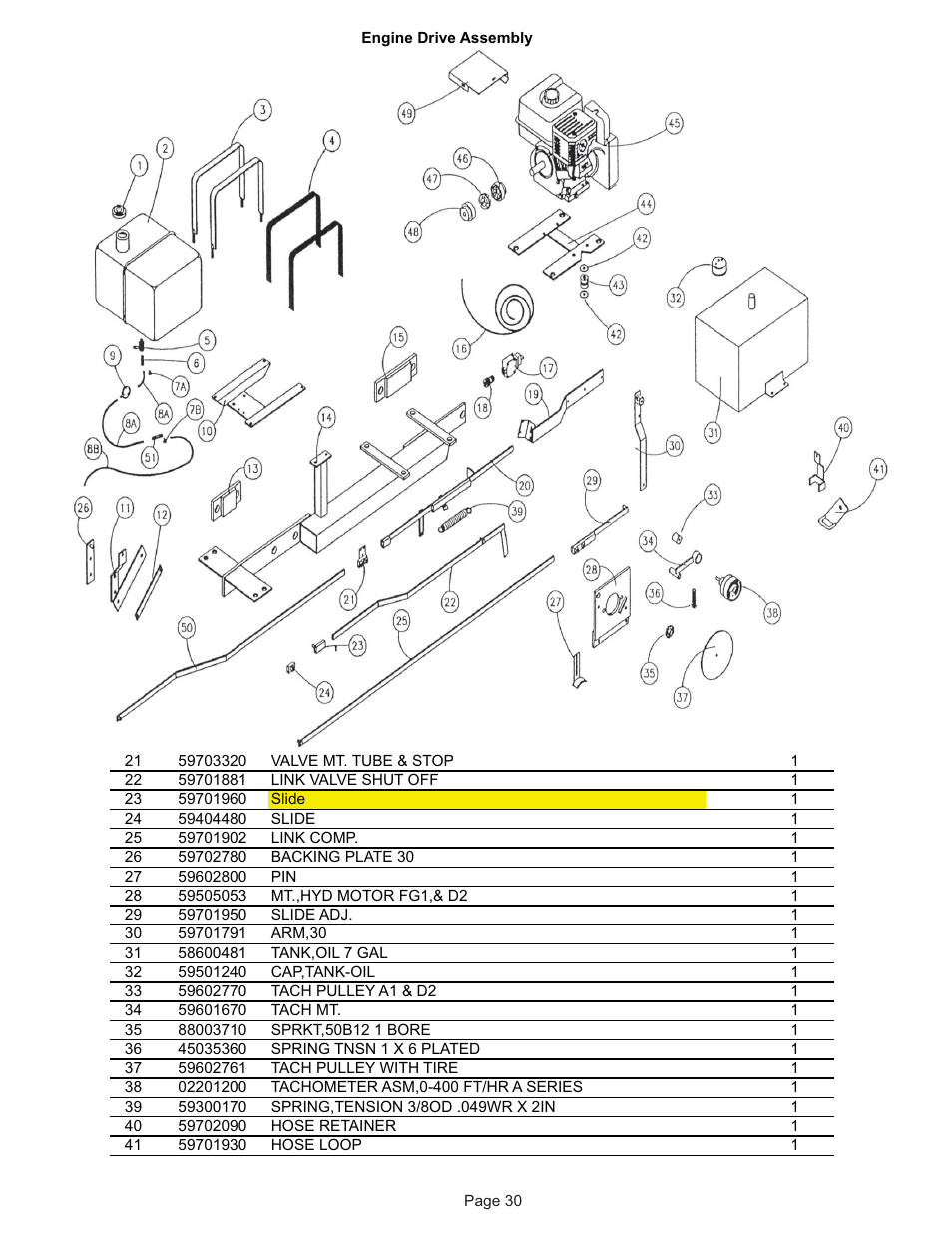 Kifco E30x980 340,000 - 349,999 Parts Manual User Manual | Page 30 / 31