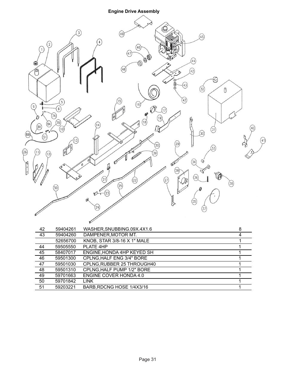 Kifco E30x980 340,000 - 349,999 Parts Manual User Manual | Page 31 / 31