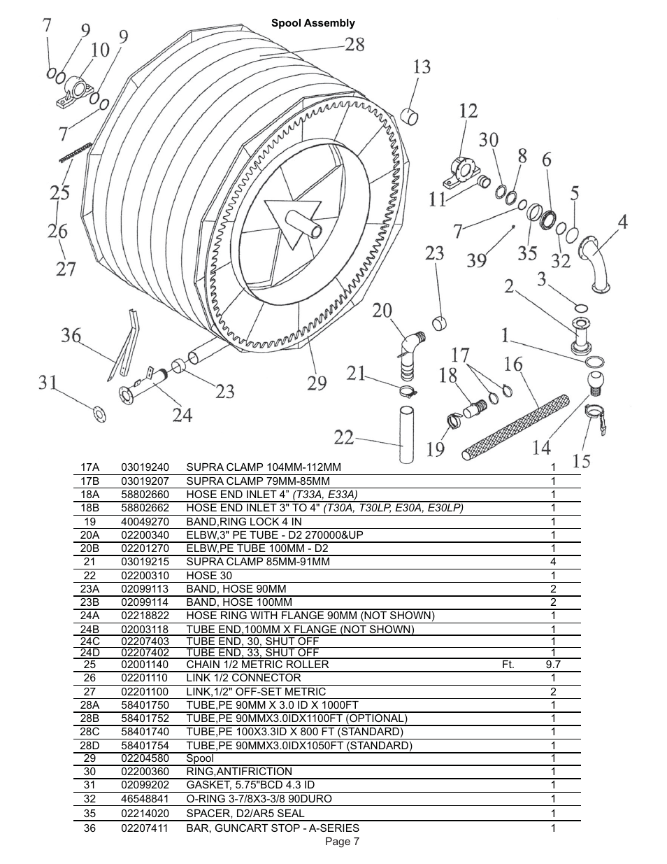 Kifco E30x980 340,000 - 349,999 Parts Manual User Manual | Page 7 / 31