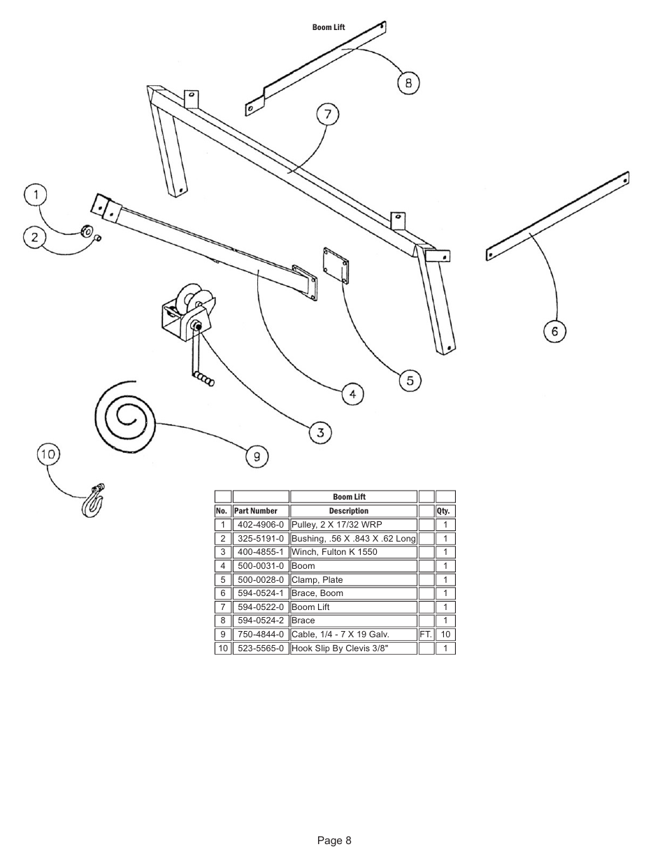 Kifco E30x980 350,000 - 359,999 Parts Manual User Manual | Page 8 / 18