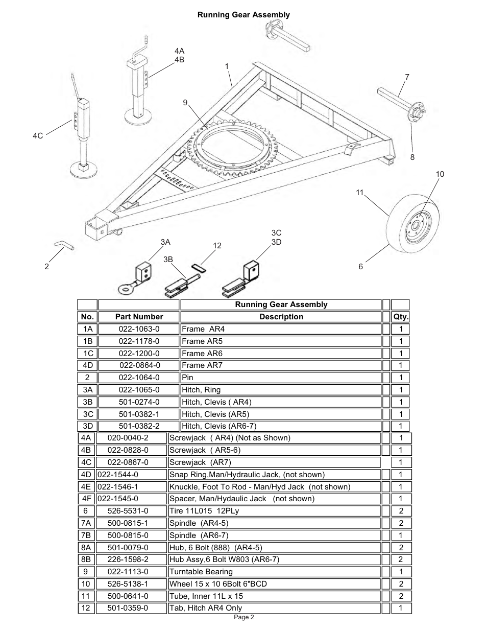 Kifco E33x1120 360,000 - 380,539 Parts Manual User Manual | Page 2 / 51