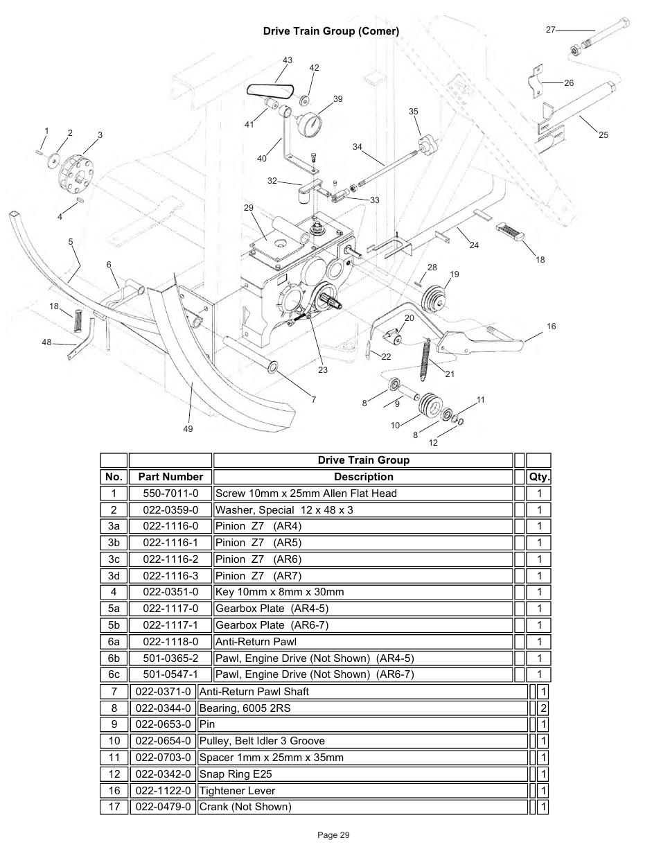 Kifco E33x1120 360,000 - 380,539 Parts Manual User Manual | Page 29 / 51