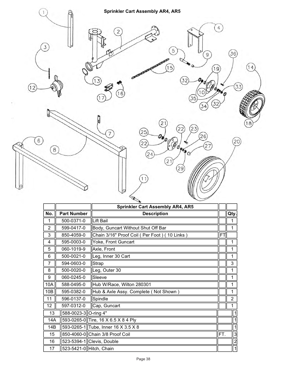 Kifco E33x1120 360,000 - 380,539 Parts Manual User Manual | Page 38 / 51