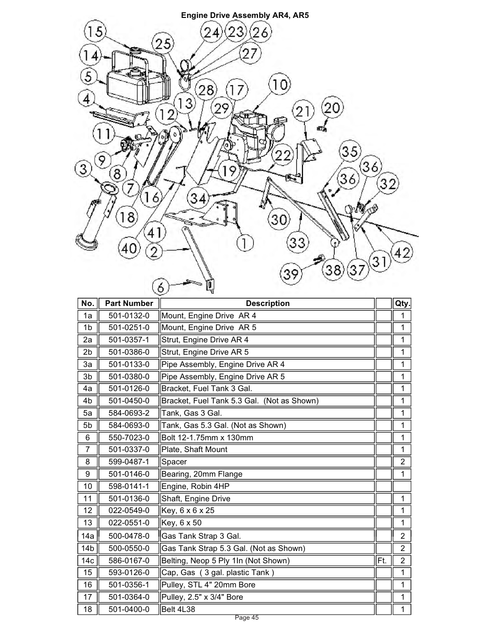 Kifco E33x1120 360,000 - 380,539 Parts Manual User Manual | Page 45 / 51