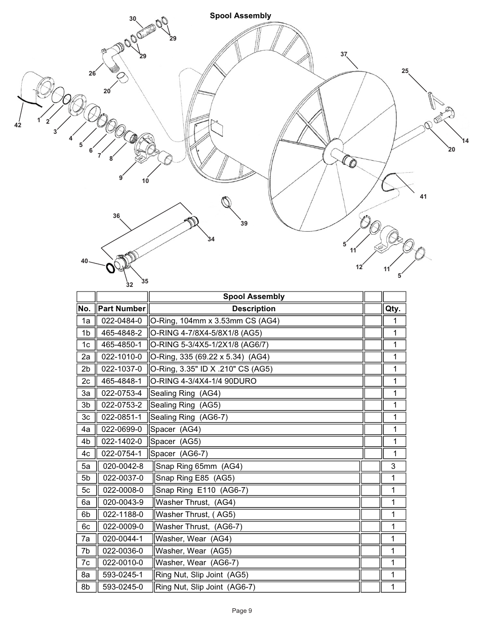 Kifco T40x1320 380,540 - 400,110 Parts Manual User Manual | Page 10 / 41