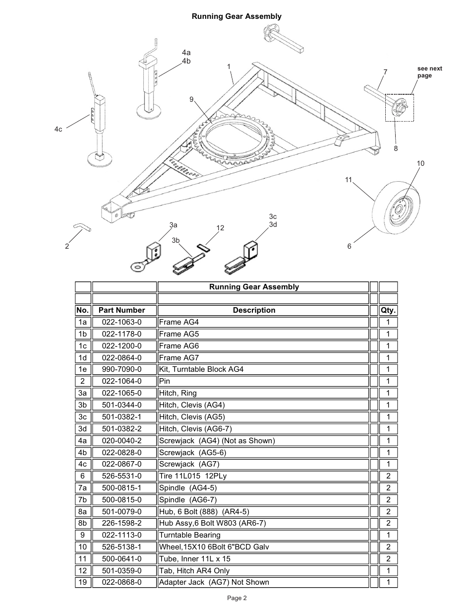 Kifco T40x1320 380,540 - 400,110 Parts Manual User Manual | Page 2 / 41