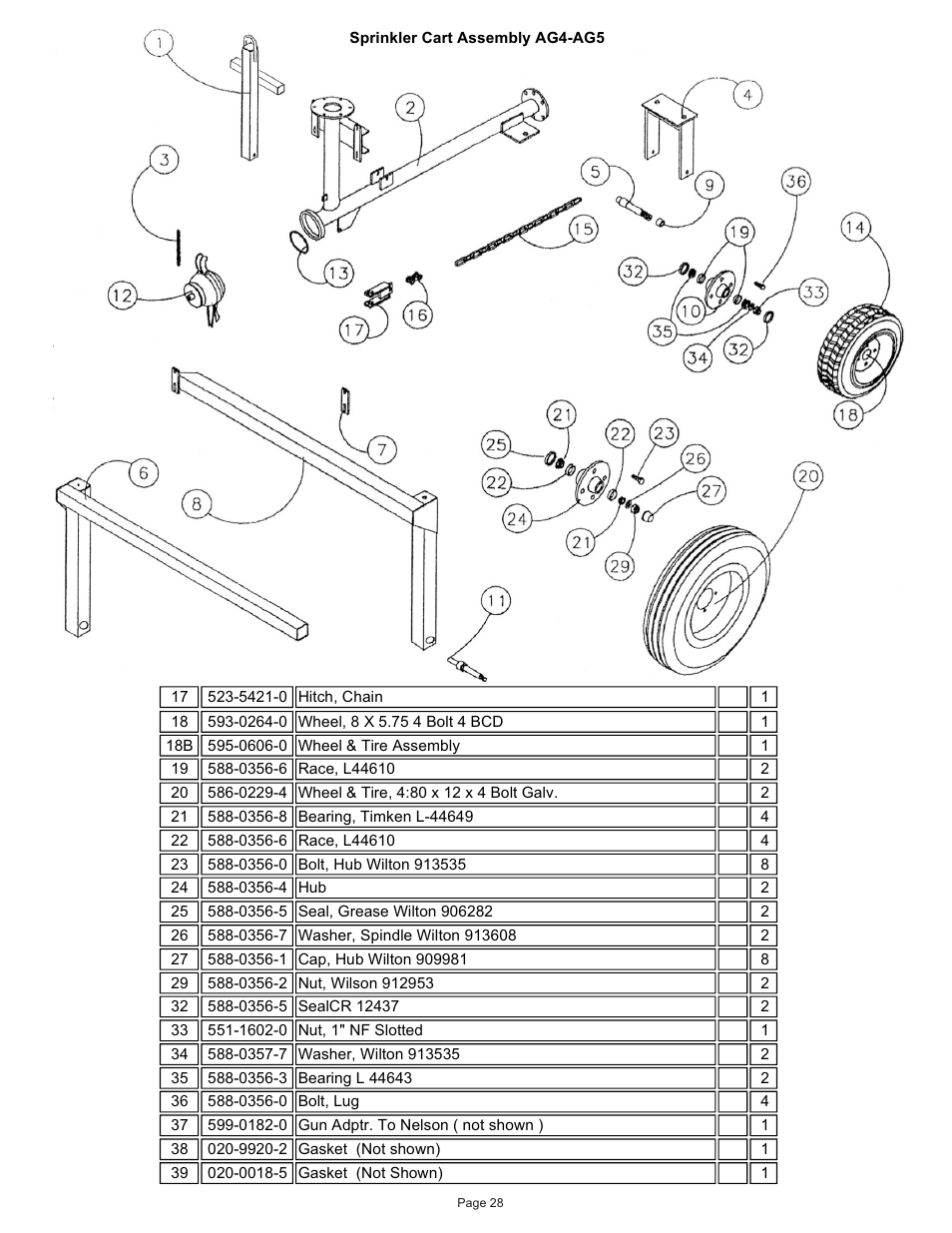 Kifco T40x1320 380,540 - 400,110 Parts Manual User Manual | Page 29 / 41