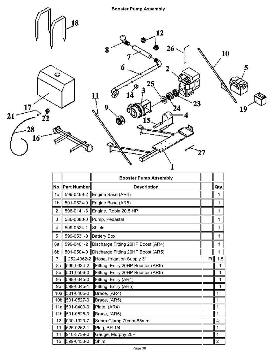 Kifco T40x1320 380,540 - 400,110 Parts Manual User Manual | Page 39 / 41