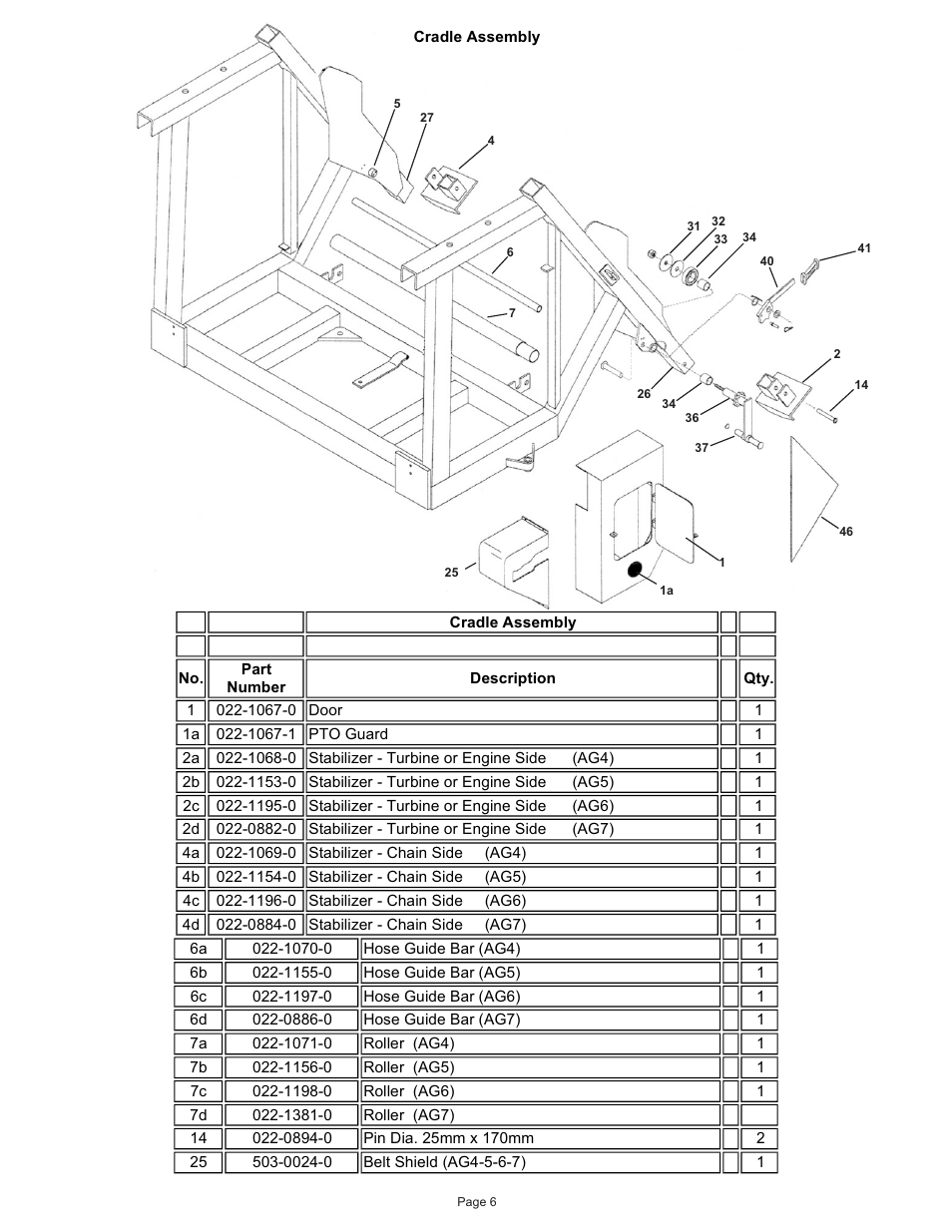 Kifco T40x1320 380,540 - 400,110 Parts Manual User Manual | Page 7 / 41