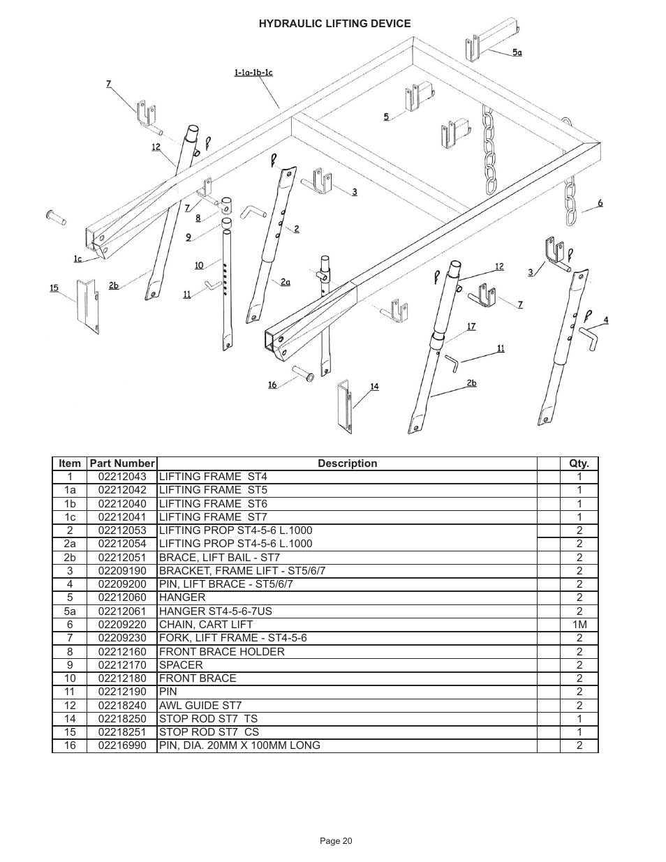 Kifco E37x1080 162 - 870 Parts Manual User Manual | Page 20 / 43