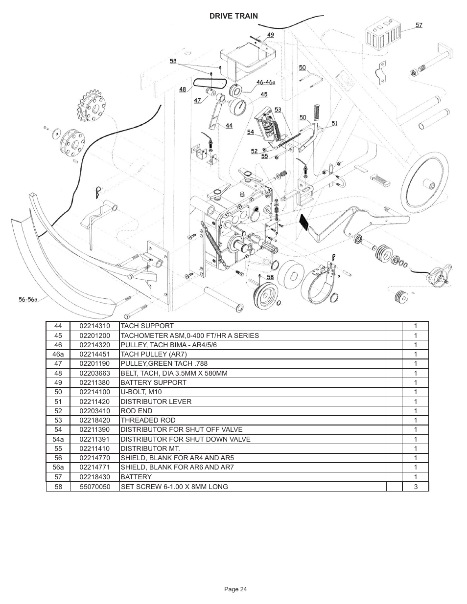 Kifco E37x1080 162 - 870 Parts Manual User Manual | Page 24 / 43