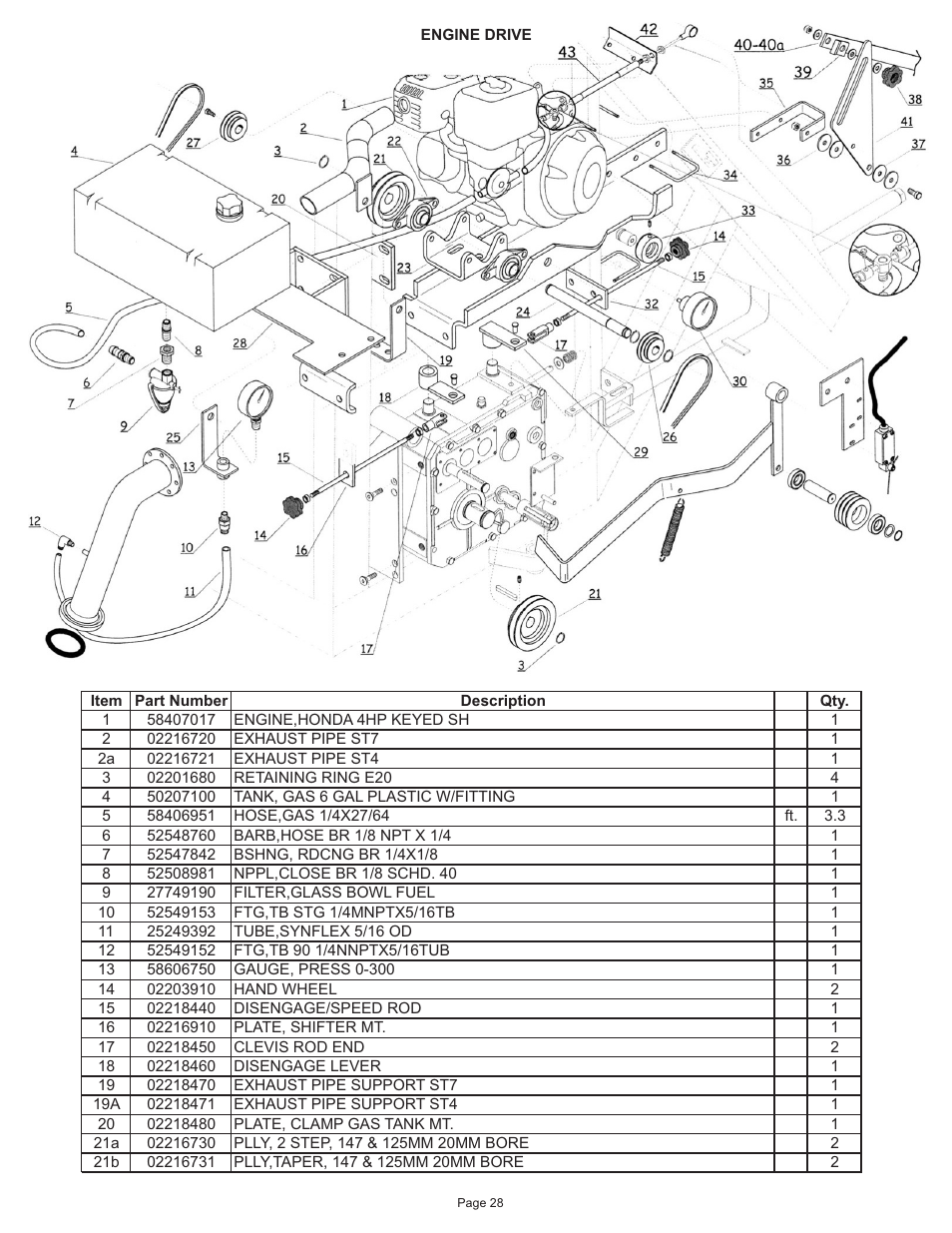 Kifco E37x1080 162 - 870 Parts Manual User Manual | Page 28 / 43