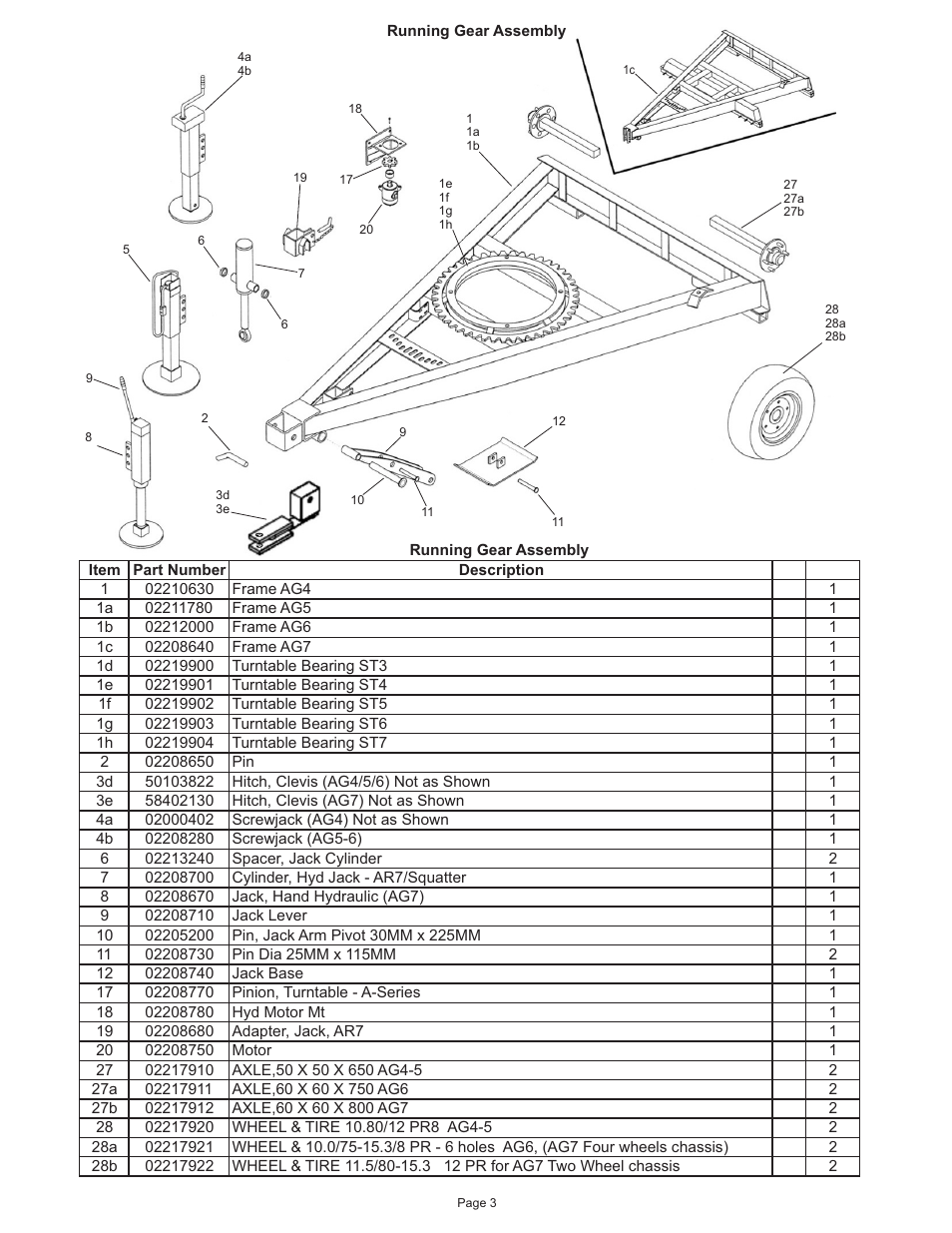 Kifco E37x1080 162 - 870 Parts Manual User Manual | Page 3 / 43