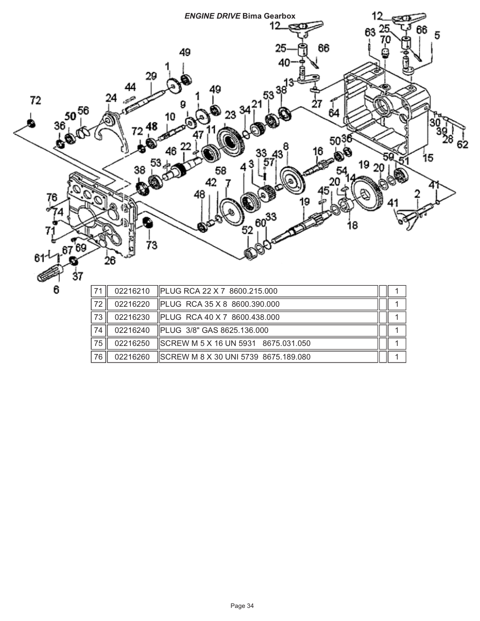 Kifco E37x1080 162 - 870 Parts Manual User Manual | Page 34 / 43