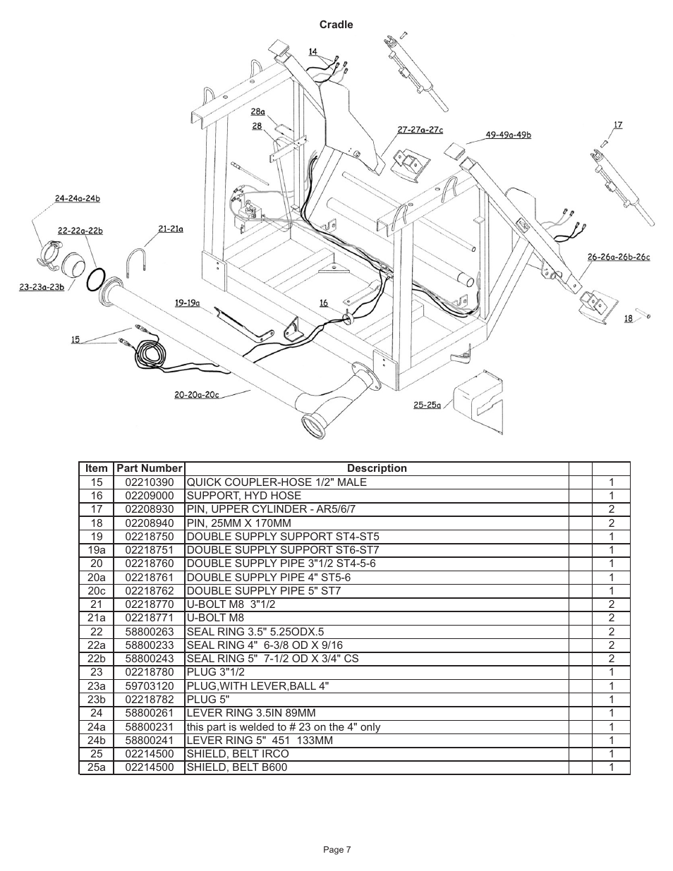 Kifco E37x1080 162 - 870 Parts Manual User Manual | Page 7 / 43