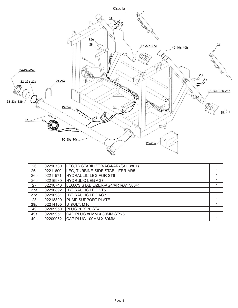 Kifco E37x1080 162 - 870 Parts Manual User Manual | Page 8 / 43