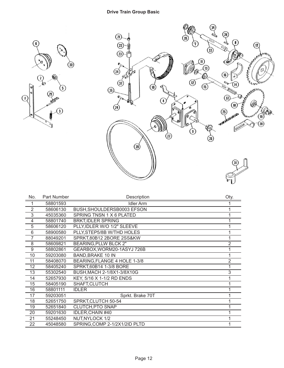 Kifco E33x1120 280,000 - 289,999 Parts Manual User Manual | Page 12 / 18