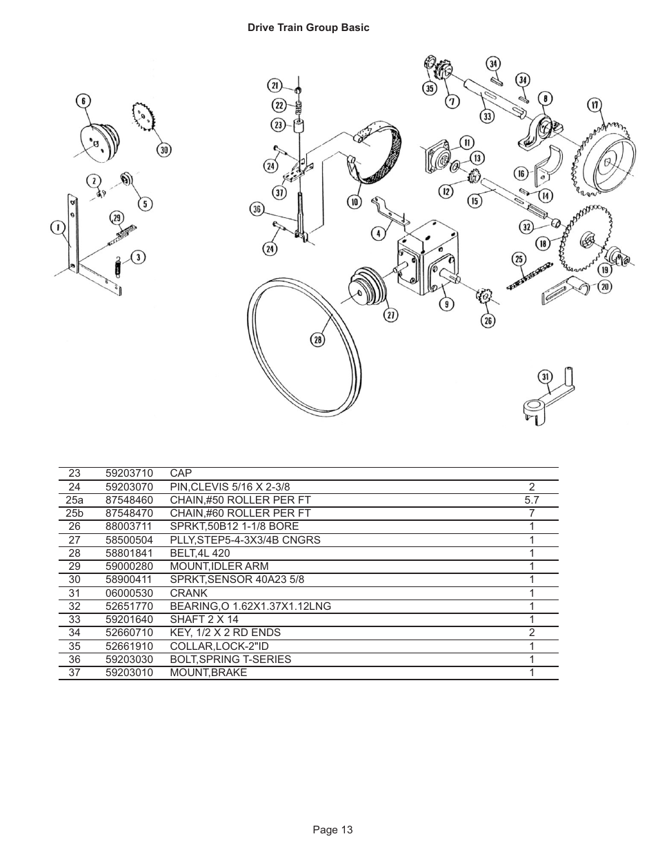 Kifco E33x1120 280,000 - 289,999 Parts Manual User Manual | Page 13 / 18