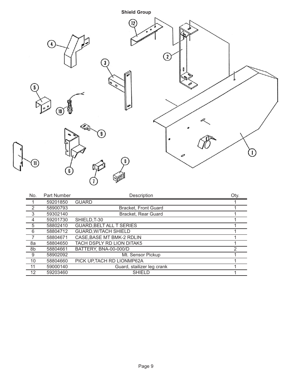 Kifco E33x1120 280,000 - 289,999 Parts Manual User Manual | Page 9 / 18