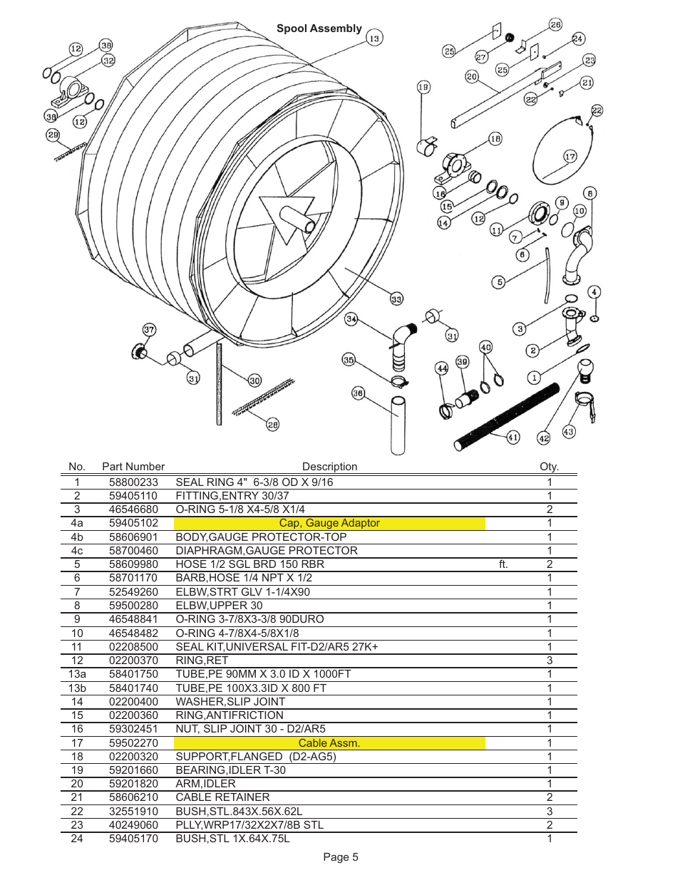 Kifco E33x1120 300,000 - 300,999 Parts Manual User Manual | Page 5 / 20