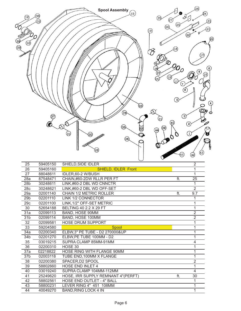 Kifco E33x1120 300,000 - 300,999 Parts Manual User Manual | Page 6 / 20