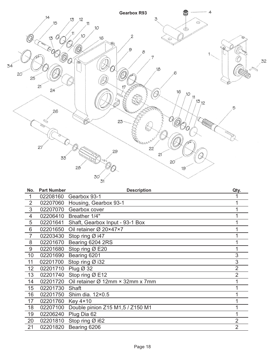 Kifco E33x1120 340,000 - 349,999 Parts Manual User Manual | Page 18 / 31