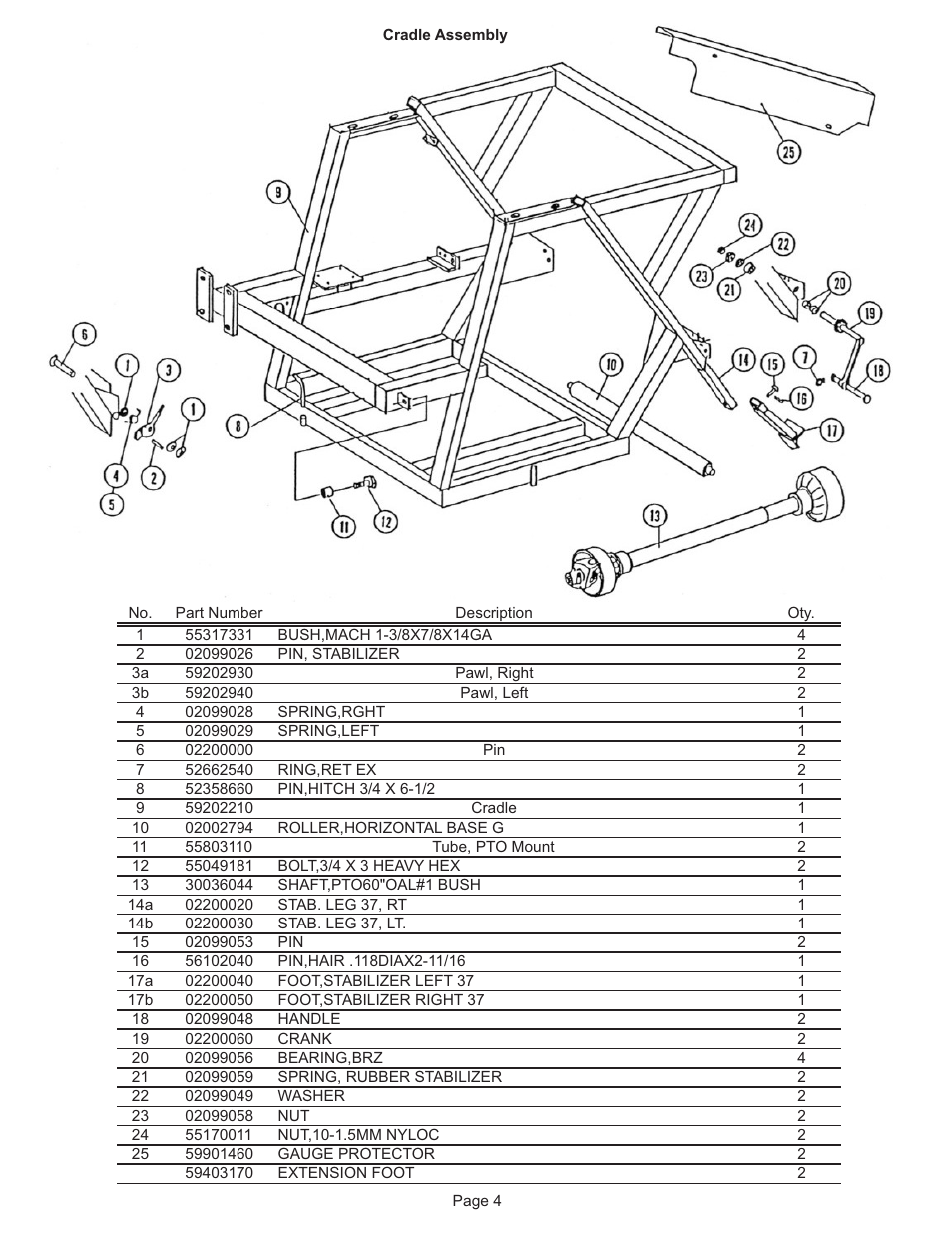 Kifco E37x1220 290,000 - 299,999 Parts Manual User Manual | Page 4 / 23