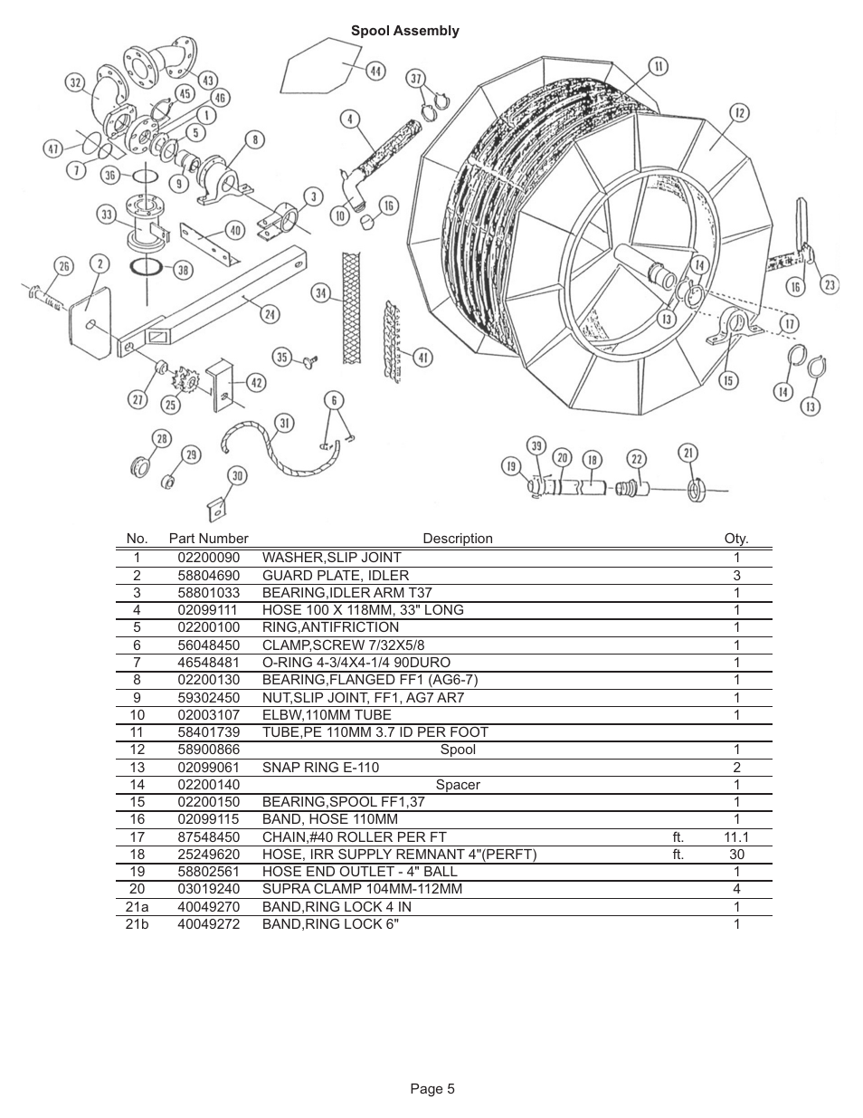 Kifco E37x1220 290,000 - 299,999 Parts Manual User Manual | Page 5 / 23