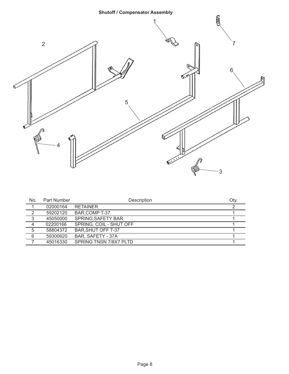 Kifco E37x1220 290,000 - 299,999 Parts Manual User Manual | Page 8 / 23