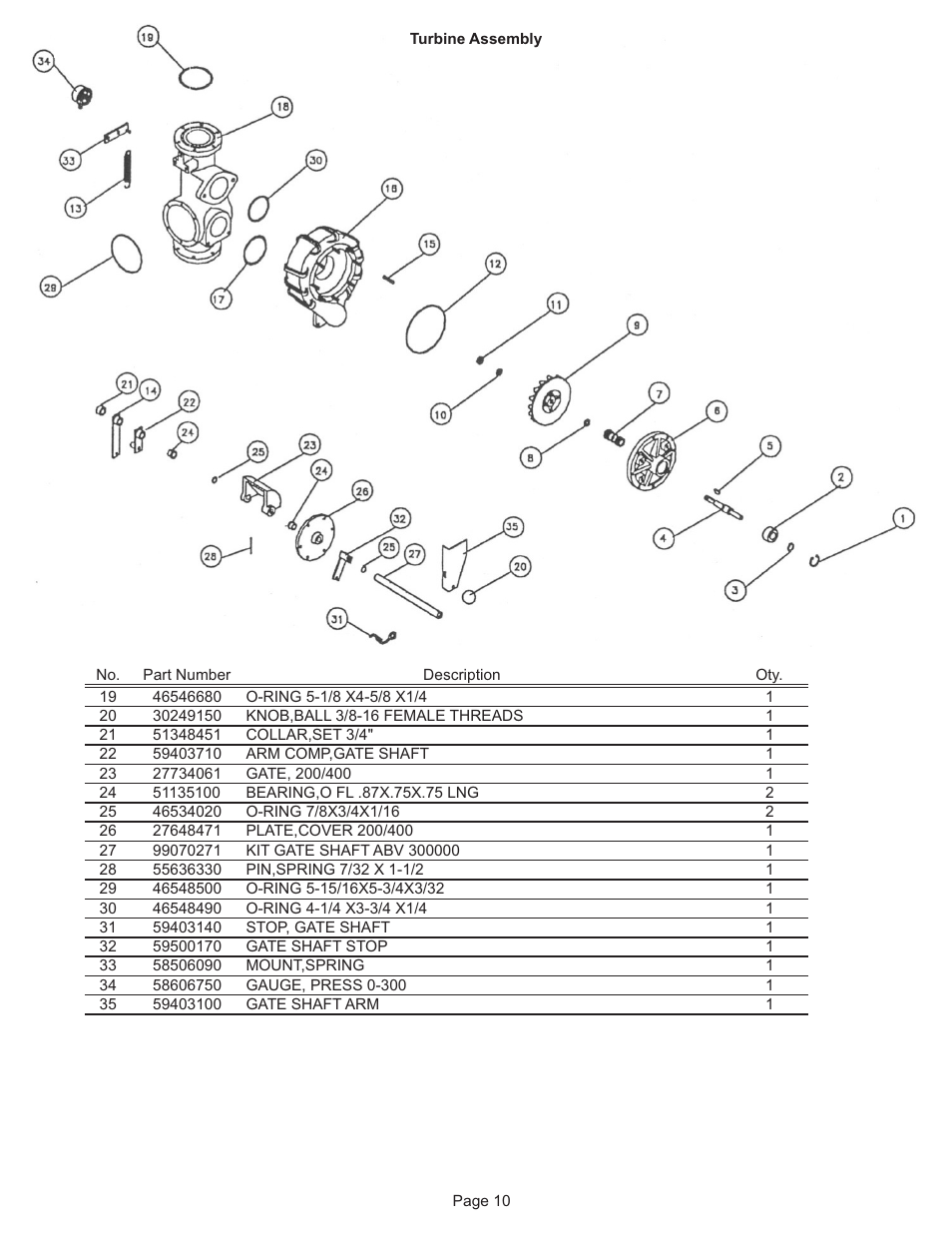 Kifco E37x1220 300,000 - 309,999 Parts Manual User Manual | Page 10 / 21