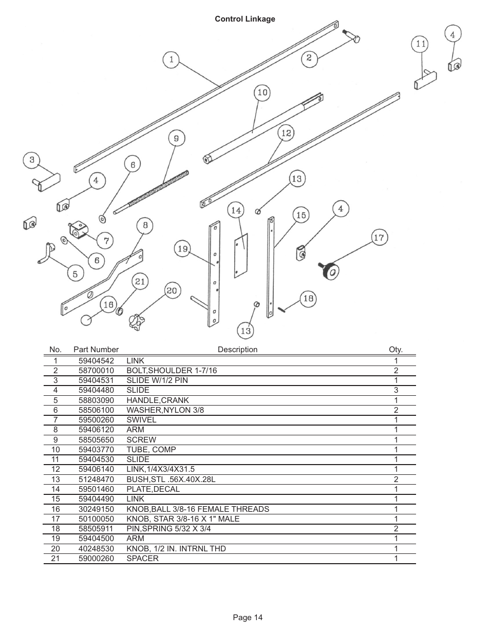 Kifco E37x1220 300,000 - 309,999 Parts Manual User Manual | Page 14 / 21