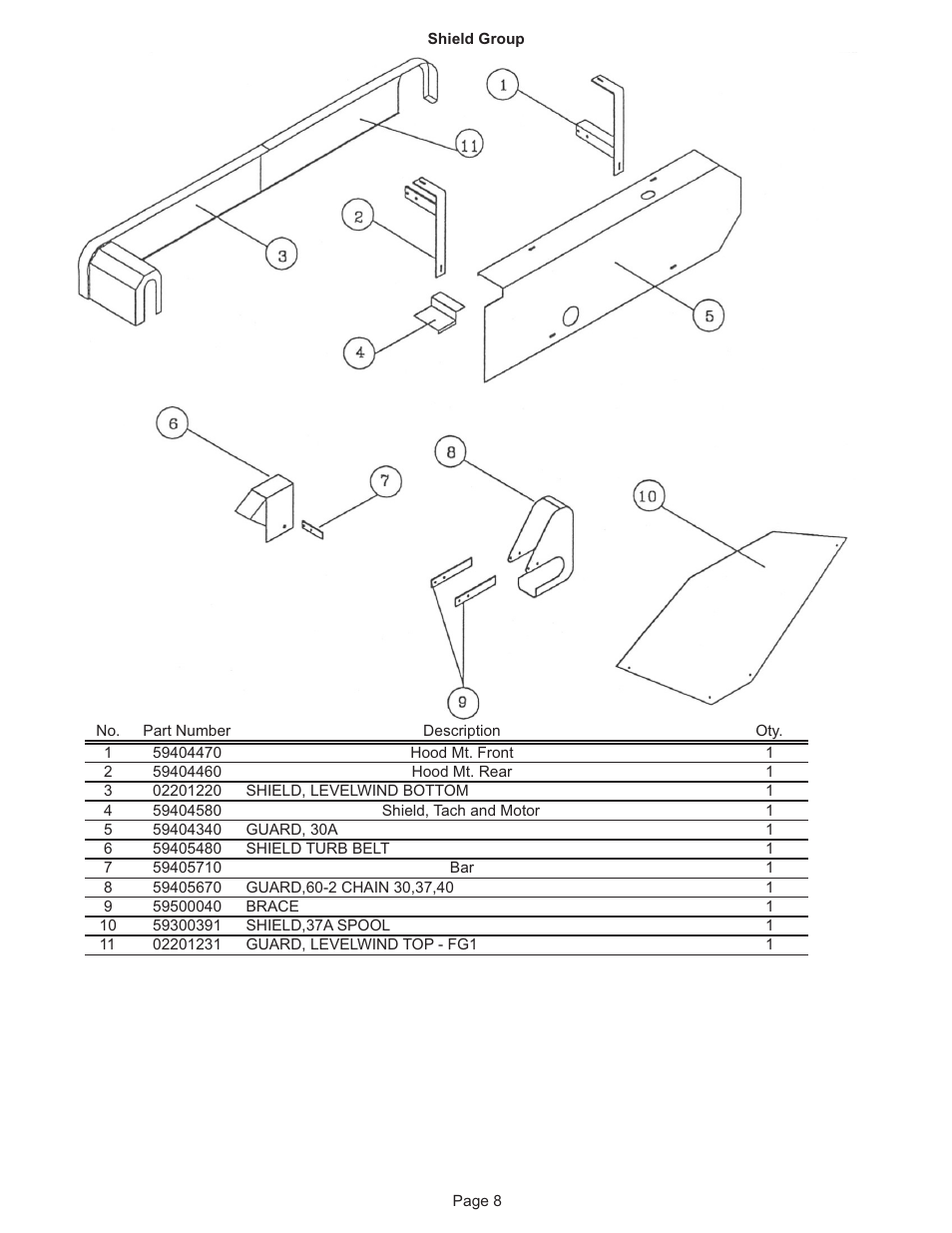 Kifco E37x1220 300,000 - 309,999 Parts Manual User Manual | Page 8 / 21